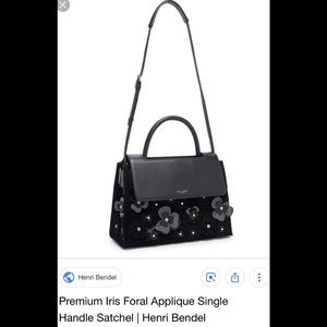 HENRI BENDEL PREMIUM IRIS SATCHEL